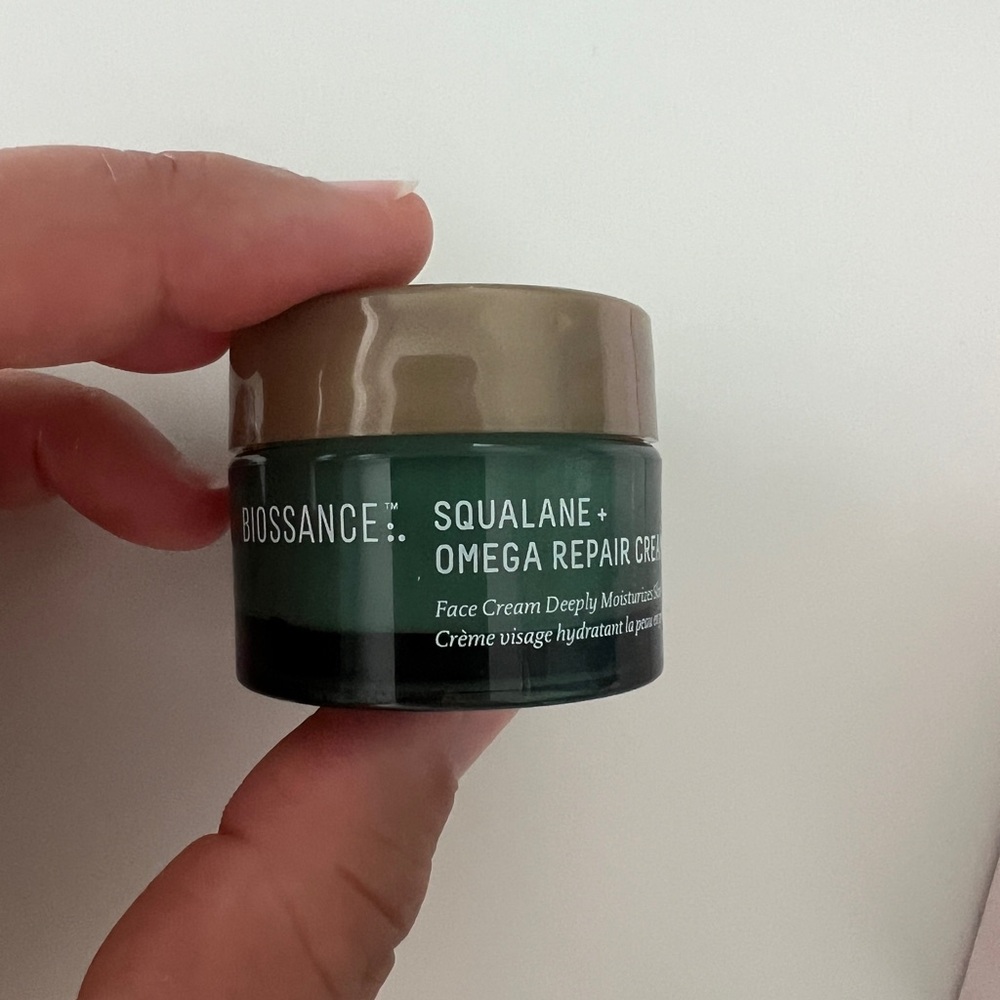 Biossance Squalane Omega Repair Cream, 15ML/0.5OZ, like new